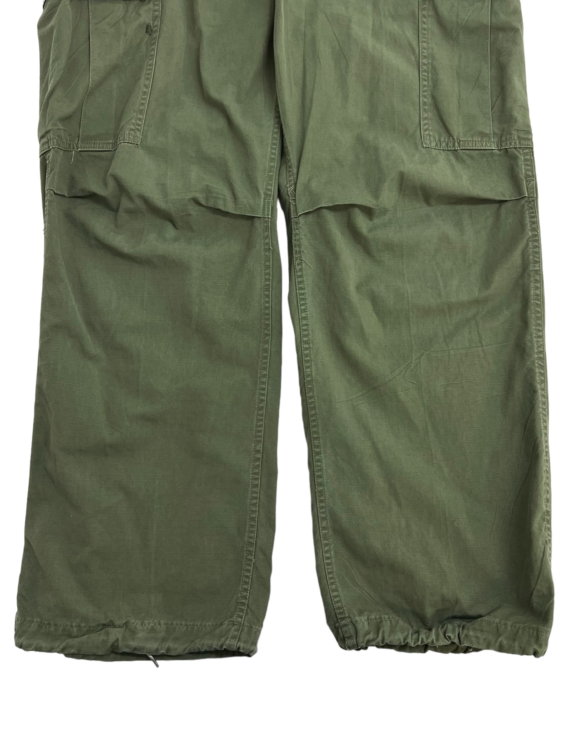 MEDIUM-REG ] 60's 1969年会計 US ARMY JUNGLE FATIGUE PANTS 5th Type