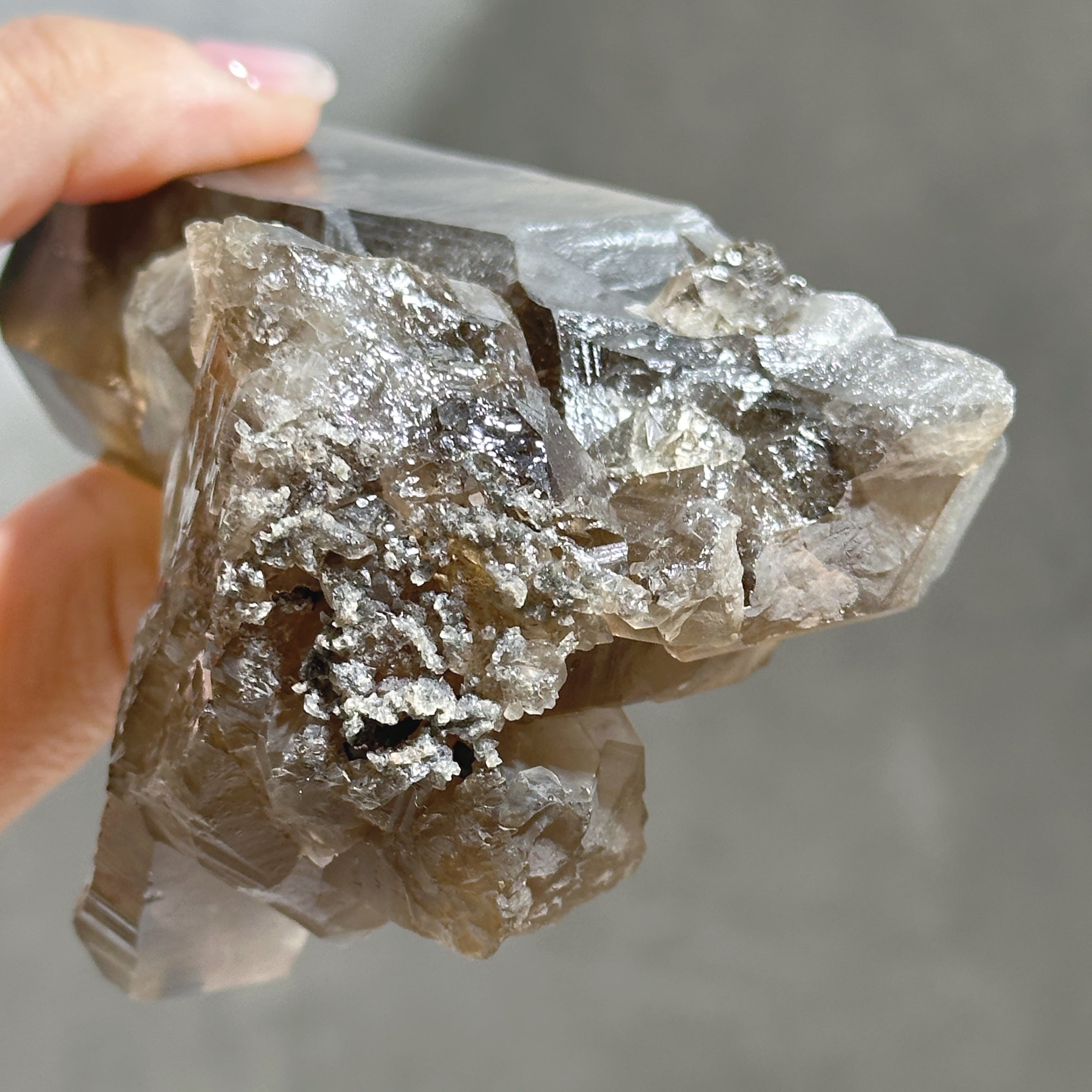 ミナスジェライス産 レムリアンスモーキークォーツ71◇Smoky quartz