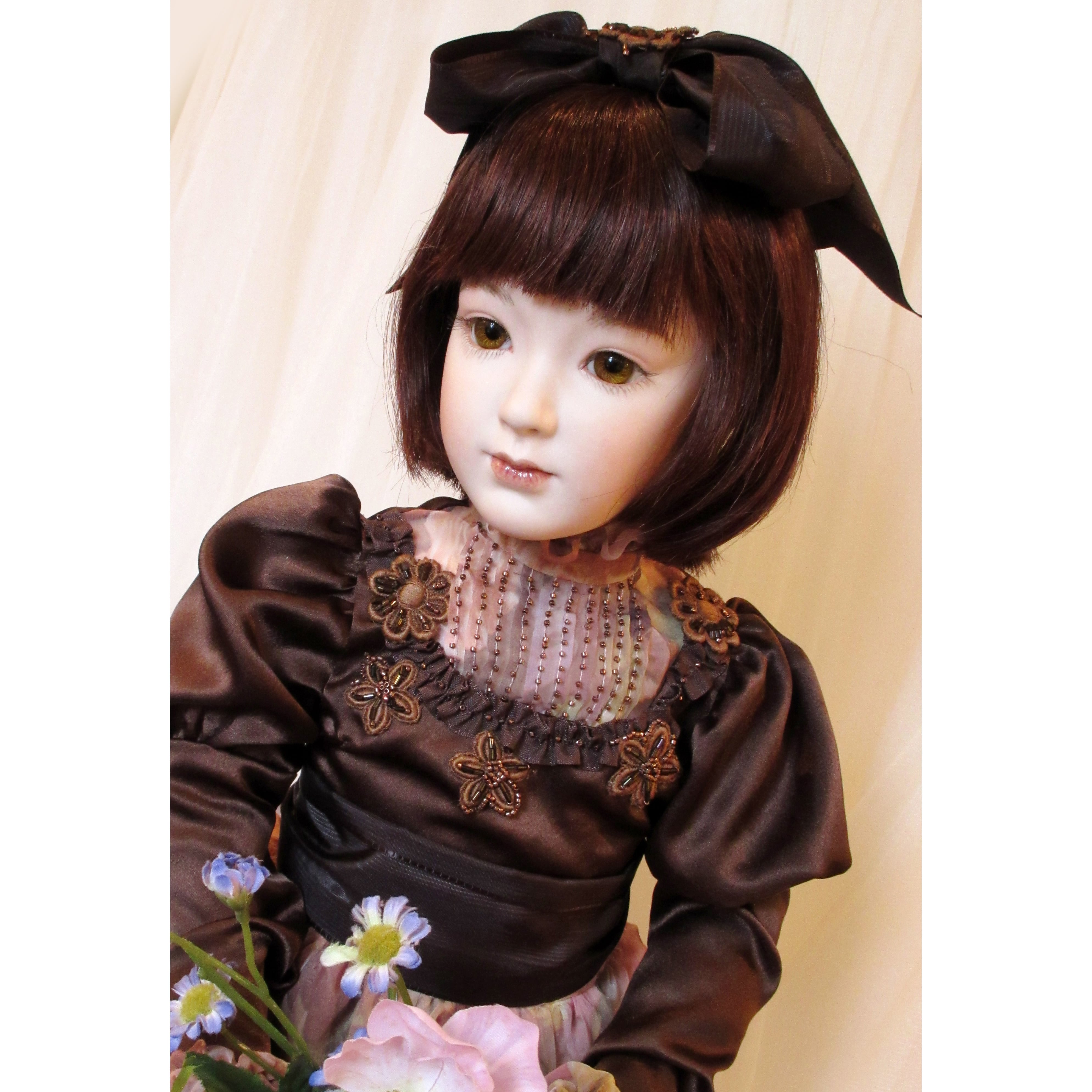 彩（約66cm）ビスクドール | 創作人形館ミワドールBASE店
