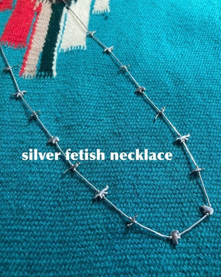 Zuni】SILVER FETISH NECKLACE ズニ族 シルバー フェティッシュ