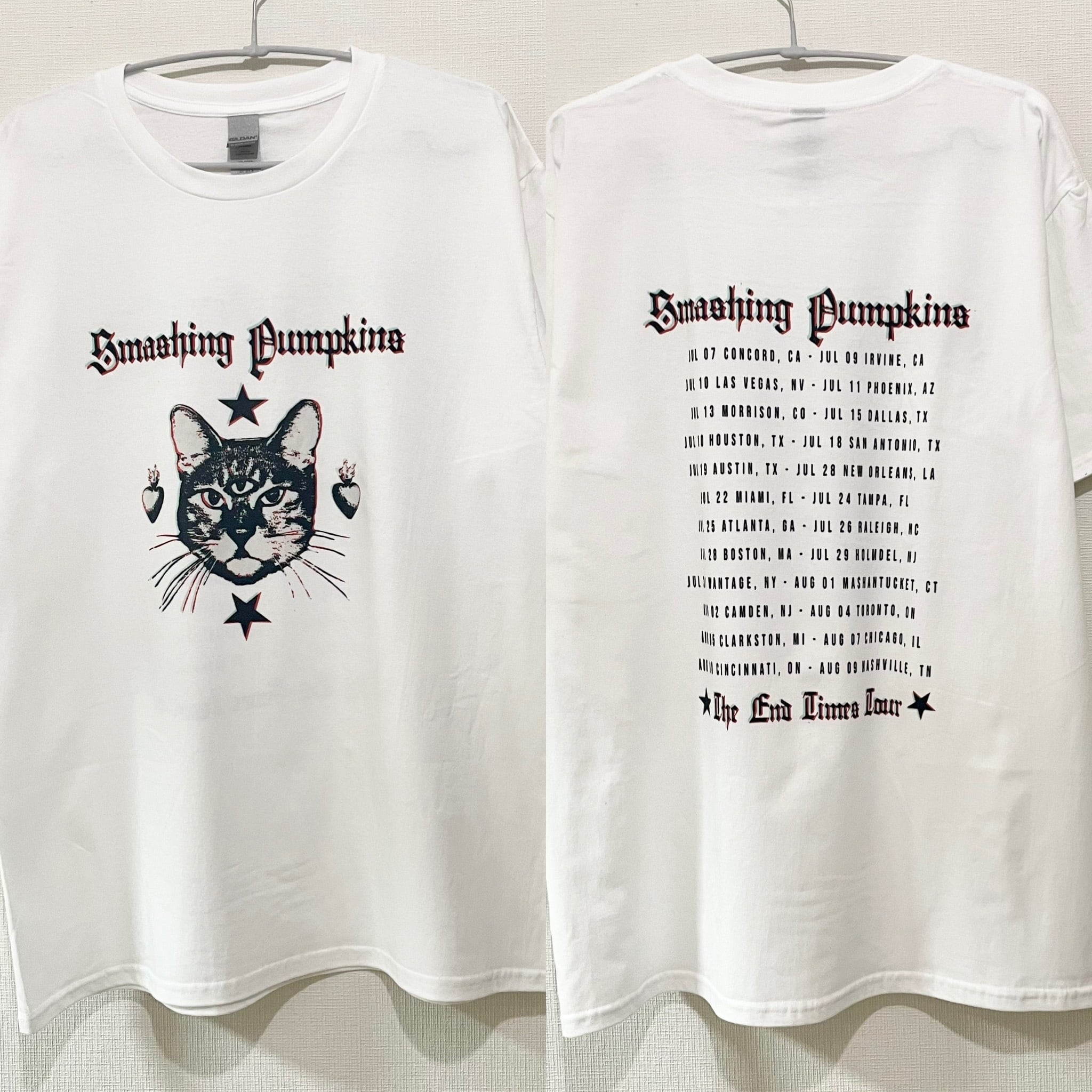 スマッシングパンプキンズ Tシャツ スマパン Tee バンT ツアーTシャツ