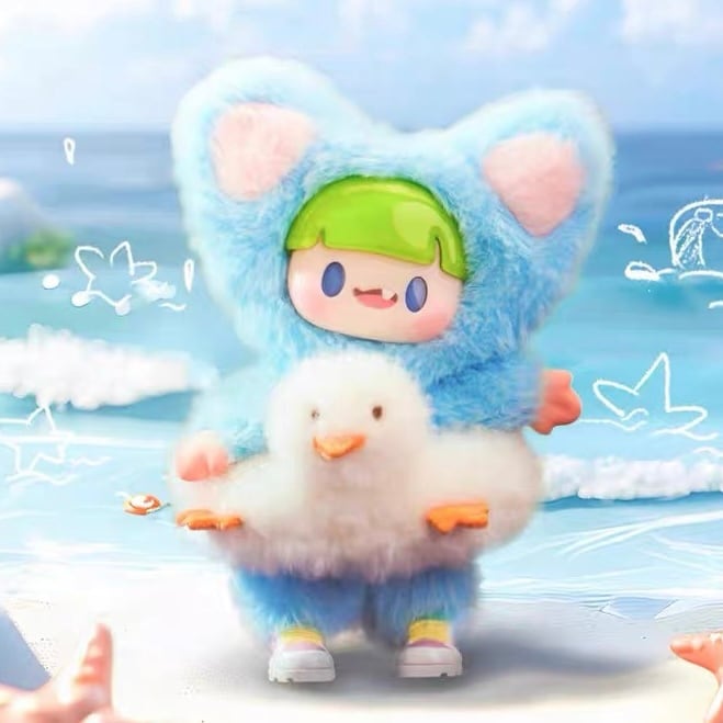 ✿15cm✿ アドADOU新作 海外デザイナーズトイ 15cmぬい服適用 猫型