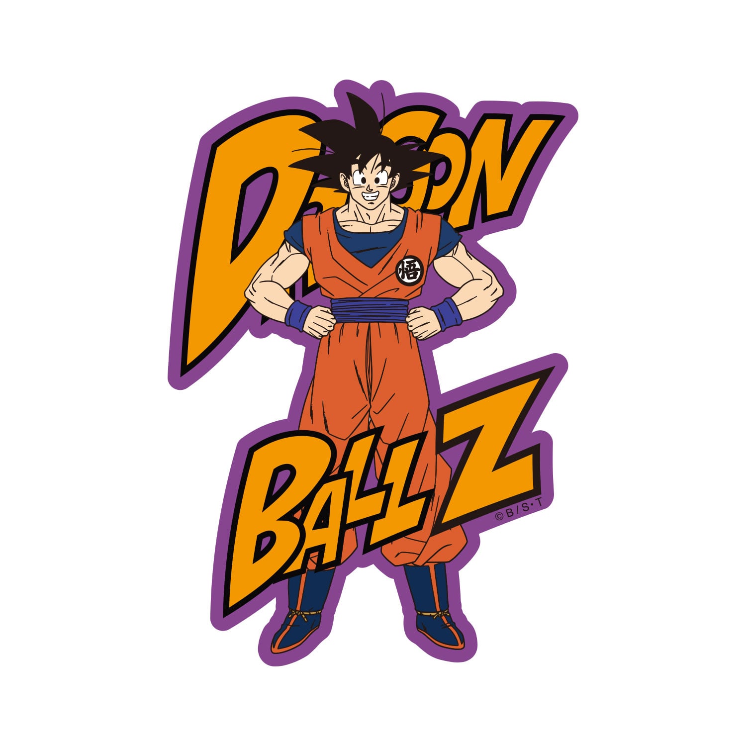 キャラクターステッカー ドラゴンボールZ DBZ 悟空ロゴ