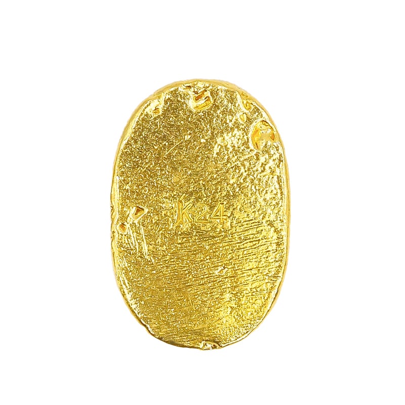 純金 虎のお守り 小判(大)】御守り 約1g K24 24金 タイガー 寅年 金運