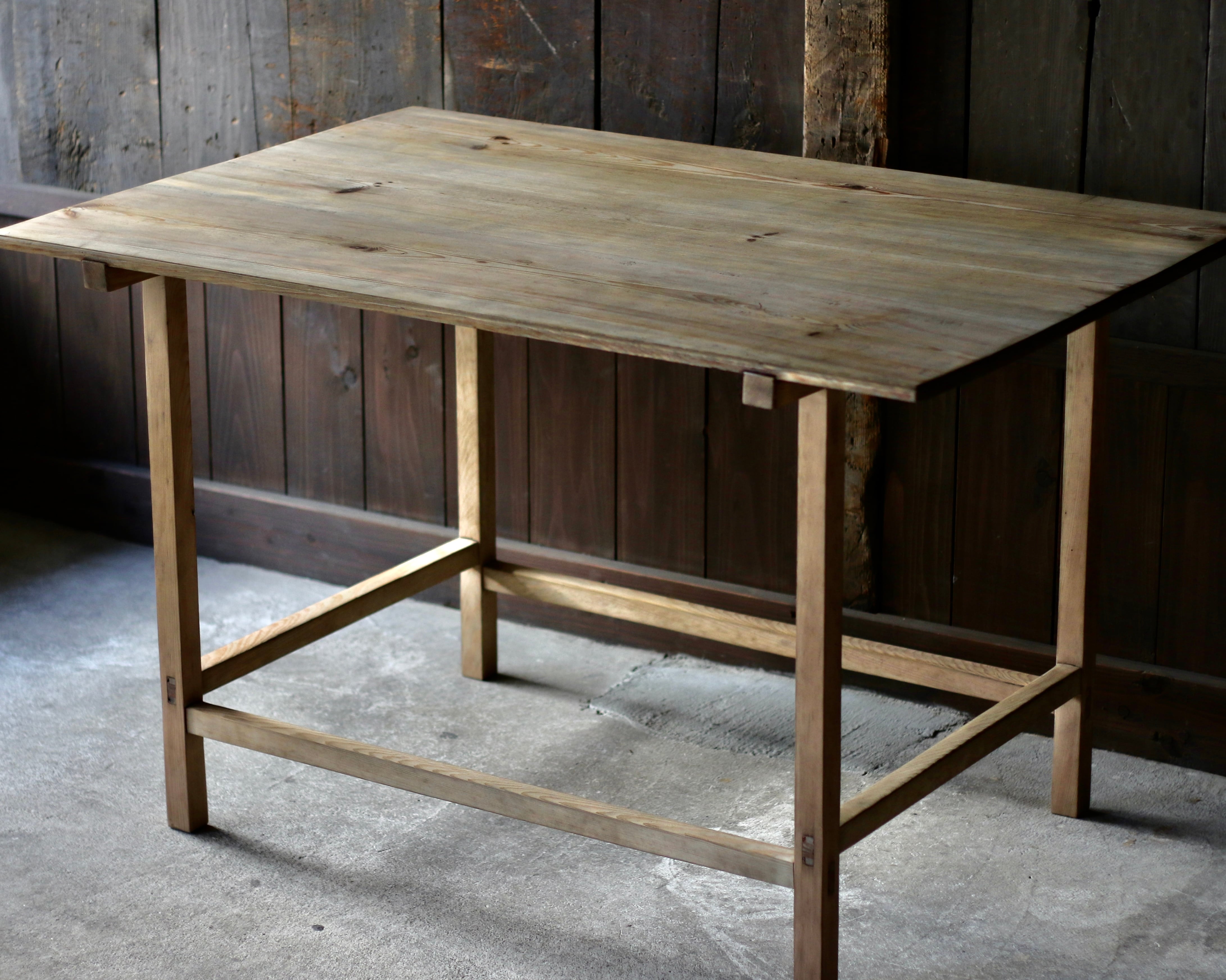 作業台《古家具 展示台 テーブル》 | Rem Remake Furniture