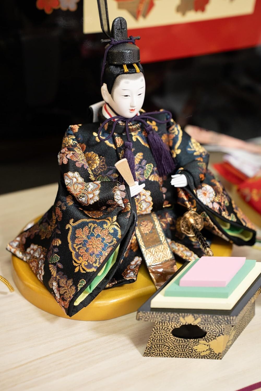 雛人形 親王飾り 平飾り B 鶴 ひな人形 ひな祭り 雛祭り 雛飾り ひな
