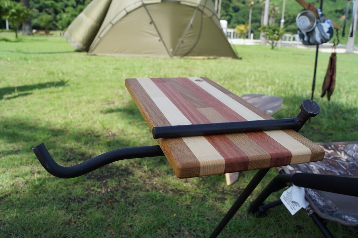 CAMP OOPARTS キャンプオーパーツ アイアン×デザイン集成材サイド