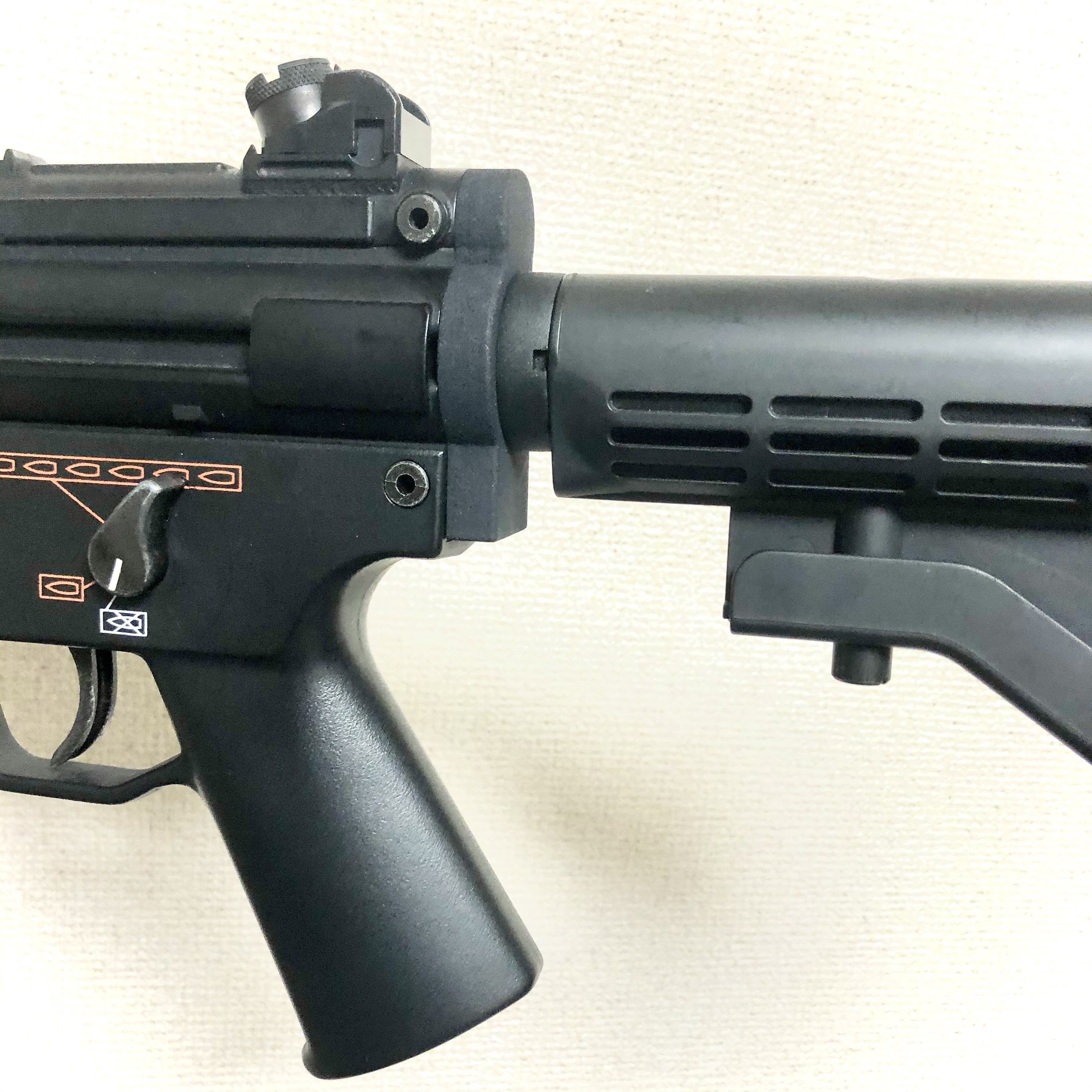 スタンダード電動ガン MP5K用 M4ストックアダプタ | Hedgehog Modification