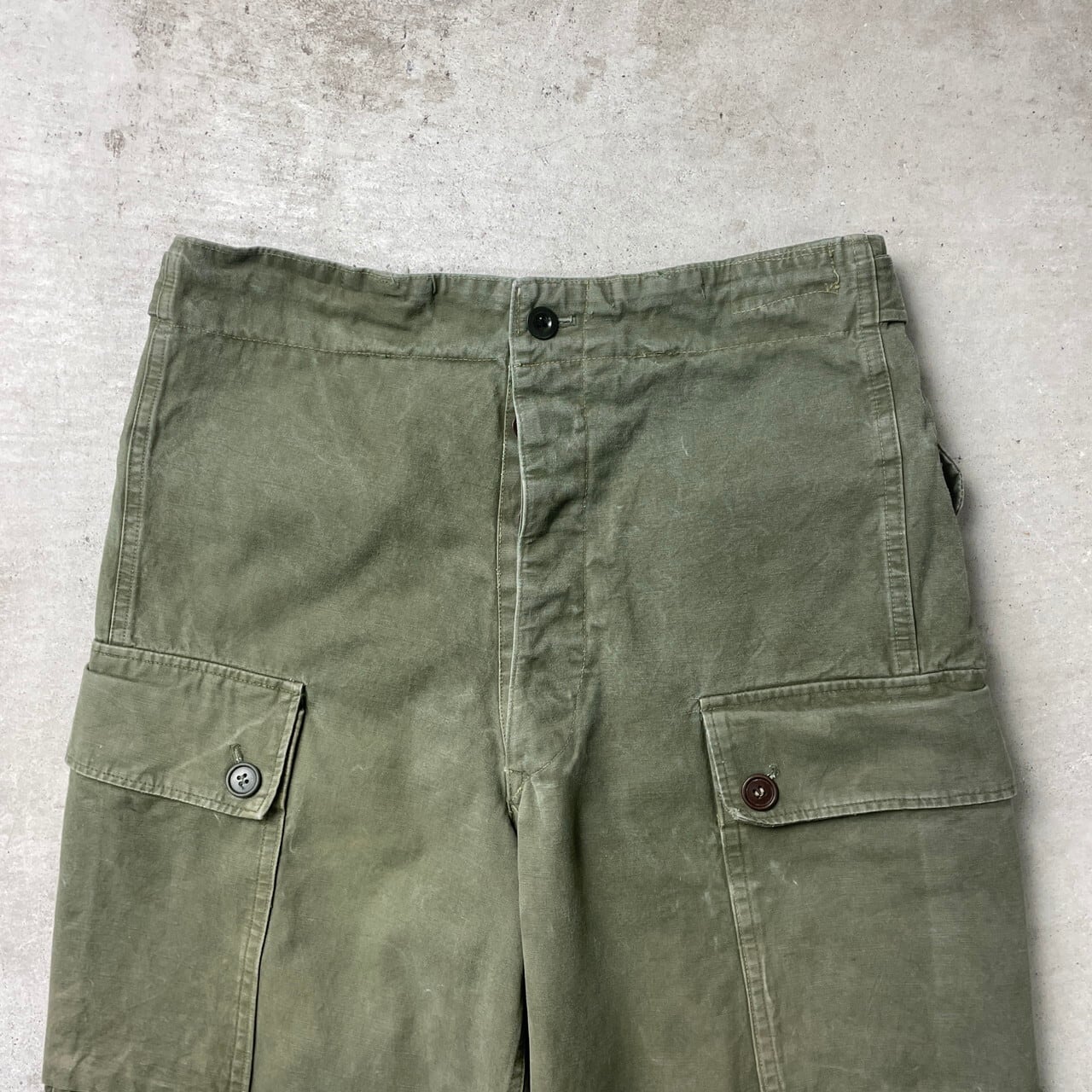 50年代 オランダ軍 ダブルフェイス カーゴパンツ ユーロミリタリー