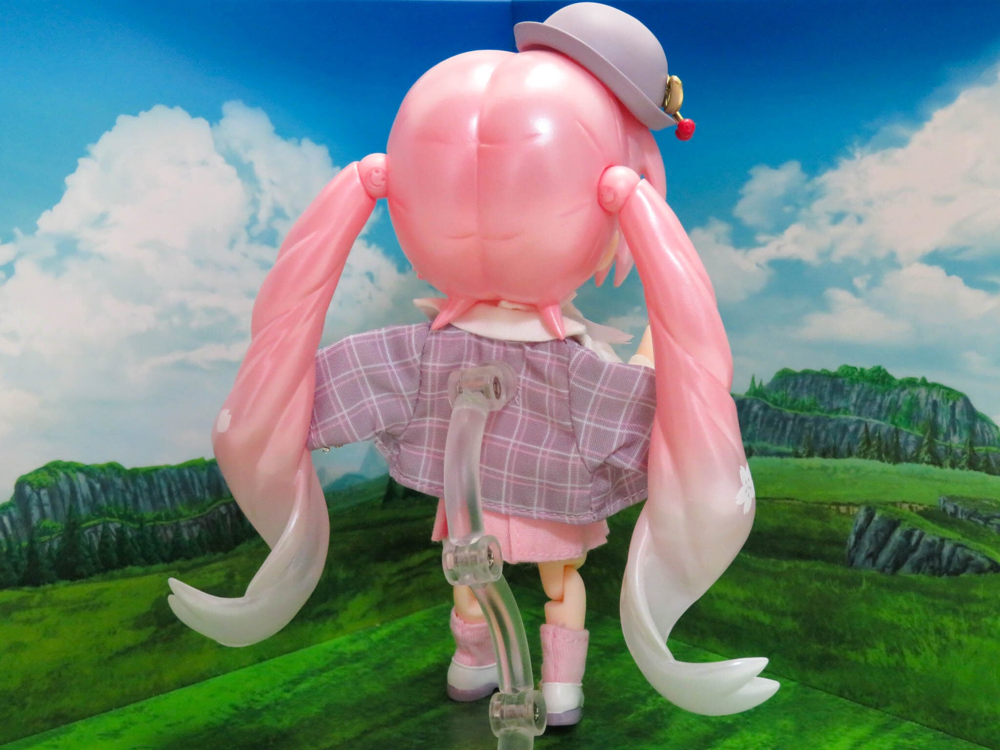 再入荷 ねんどろいどどーる 桜ミク お花見コーデVer. 髪パーツ