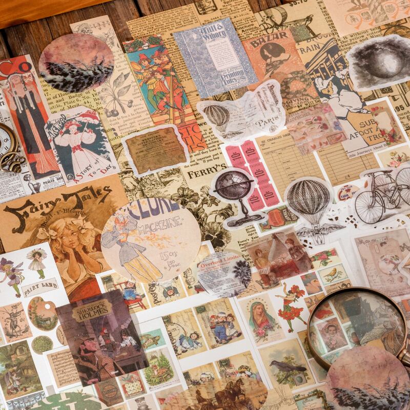N18✦標本急蔵✦83枚入・6種コラジュー素材Samples Urgen to Hide