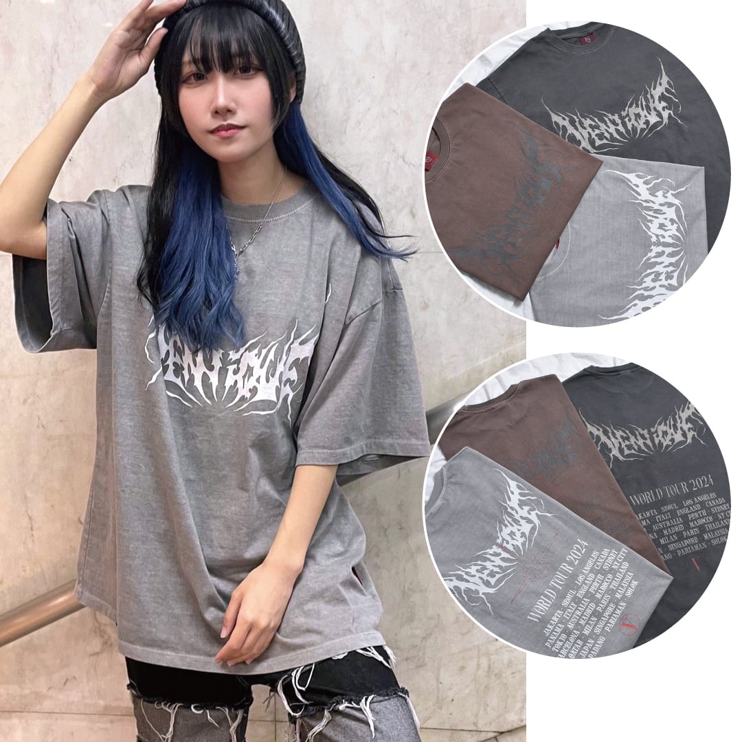 トライバルロゴWASH Tシャツ | VOLCAN&APHRODITE