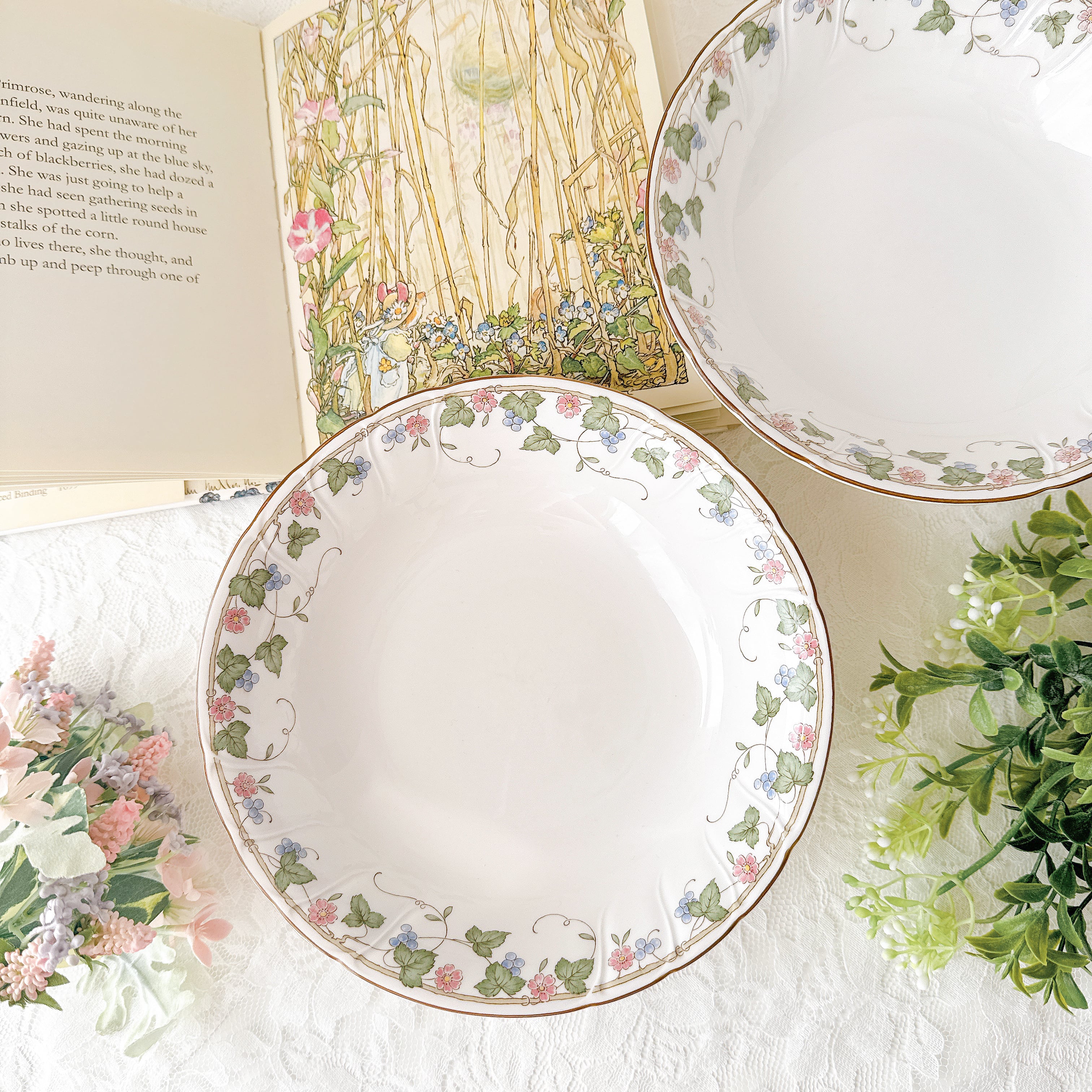 vintage】Noritake CRAFTONE オールドノリタケ 8765 VINY SONG スープ