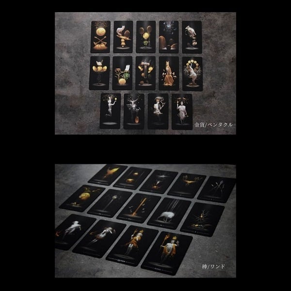 再販開始！】 TRUE BLACK TAROT タロットカード 日本語解説書付き
