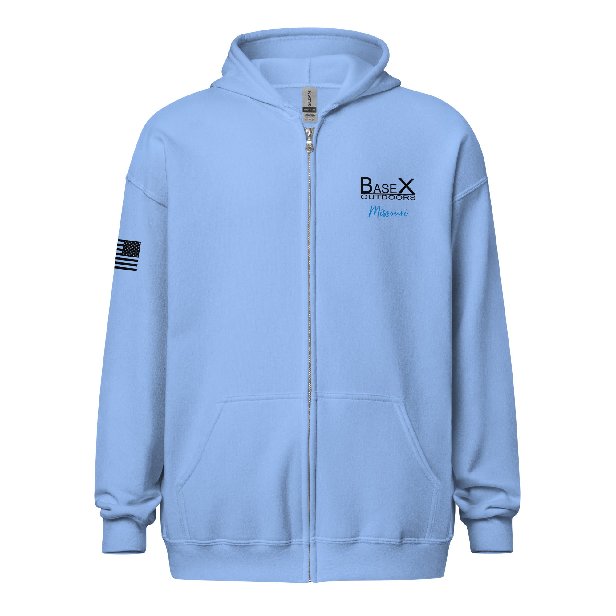 Base X Outdoors Missouri Eastern Bluebird Zip Hoodie – BASE X OUTDOORS