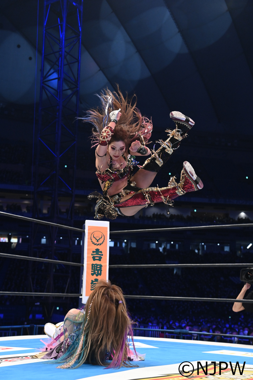 元WWEのサーシャ・バンクスことメルセデス・モネがIWGP女子王座に挑戦