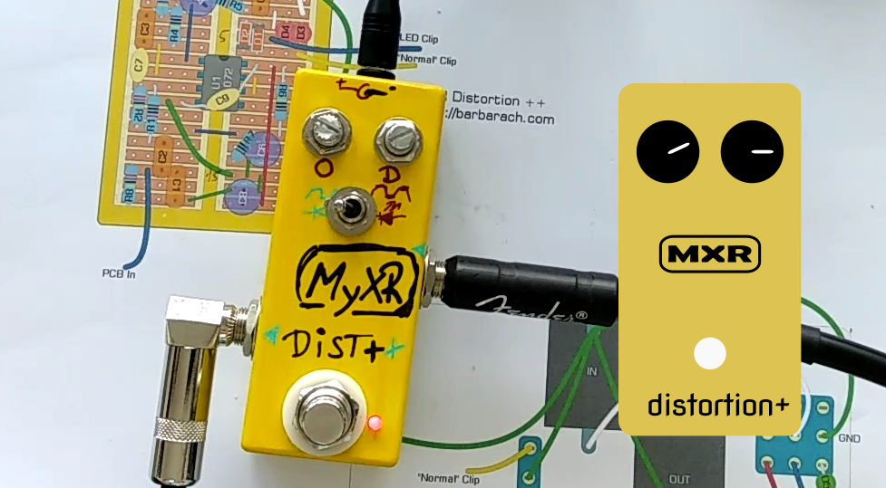 Building MXR Distortion Plus - Barbarach BC