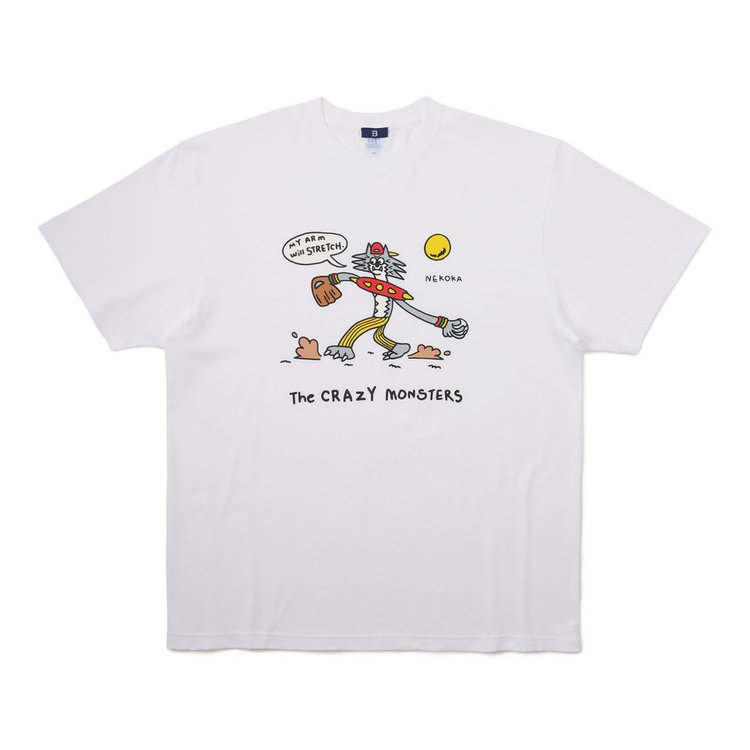 B】/CRAZY MONSTER/Tシャツ/NEKOKA（ydb4582618839624）|商品詳細