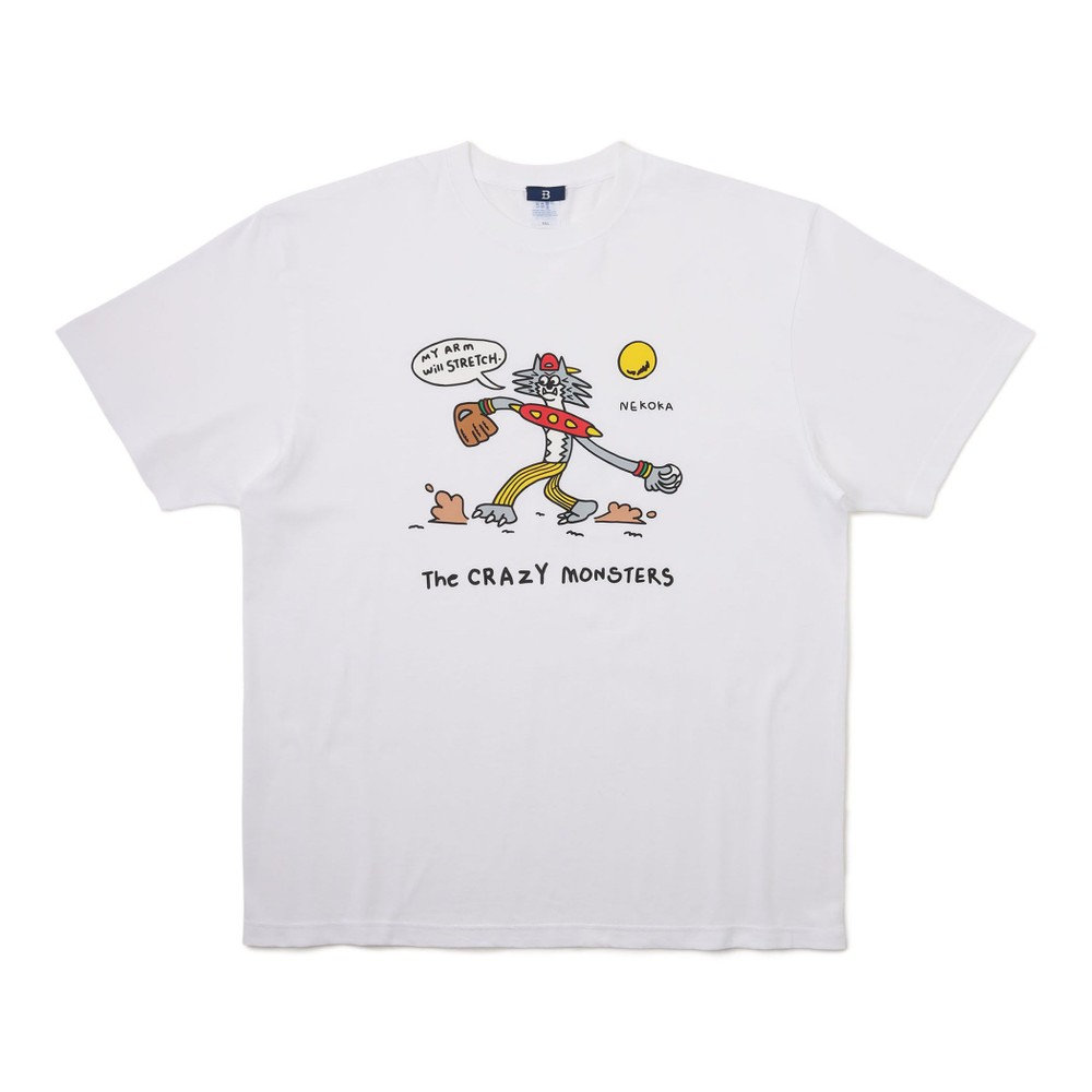 B】/CRAZY MONSTER/Tシャツ/NEKOKA（ydb4582618839624）|商品詳細