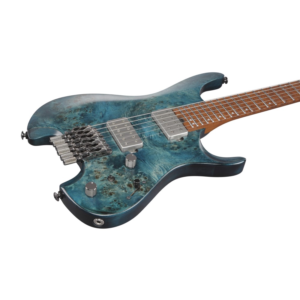 Ibanez Q52PB-COL Q Series Headless Electric Guitar, Cosmic Blue