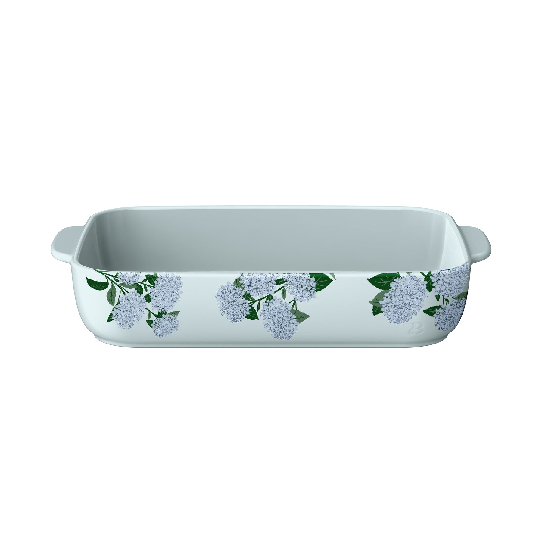 9”x13” Stoneware Baking Dish, Hydrangea Floral – Beautiful™