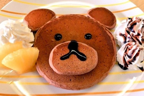 グルテンフリーホットケーキミックス】くまさんパンケーキ｜レシピ