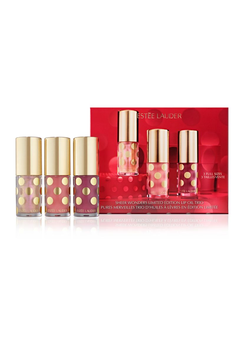 Estée Lauder Sheer Wonders Limited Edition Lip Oil Trio Gift Set
