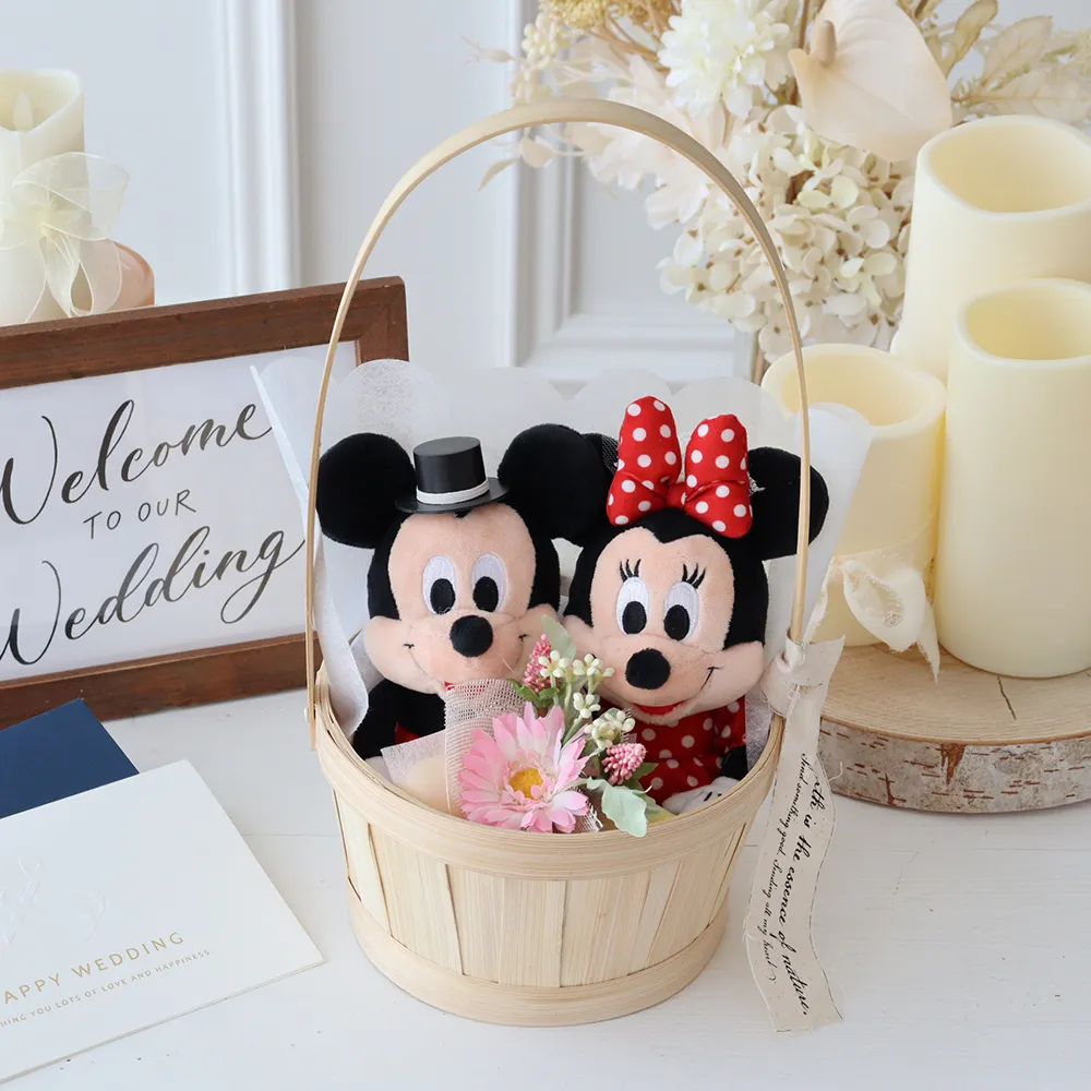 結婚式 電報 ギフト】ディズニー ミッキー ミニー ウェディングドール