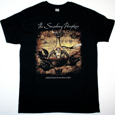 SMASHING PUMPKINS MACHINA / THE MACHINES OF GOD NEW BLACK T-SHIRT
