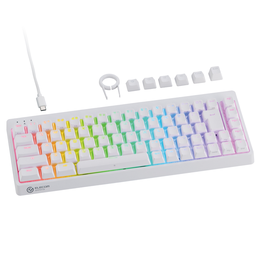 Best One(ベストワン) / ELECOM GAMING VK600A White レンタル / サブスク