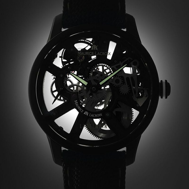 MAURICE LACROIX MASTERPIECE SKELETON LABELNOIR モーリス・ラクロア