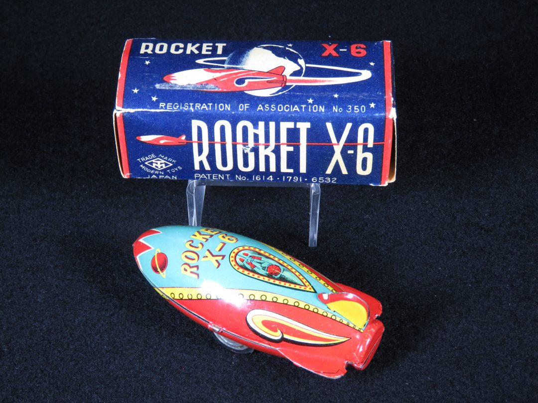X-6ロケット – 増田屋 – 日本製 | Mark Bergin Toys