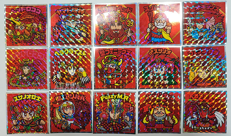 紅白ビックリマンチョコ39種フルコンプ画像 ｜ シールコレクション
