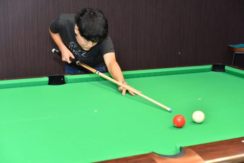 撞点の使い分けとスピンの効果を学ぶ――『キュートゥルートレーニング