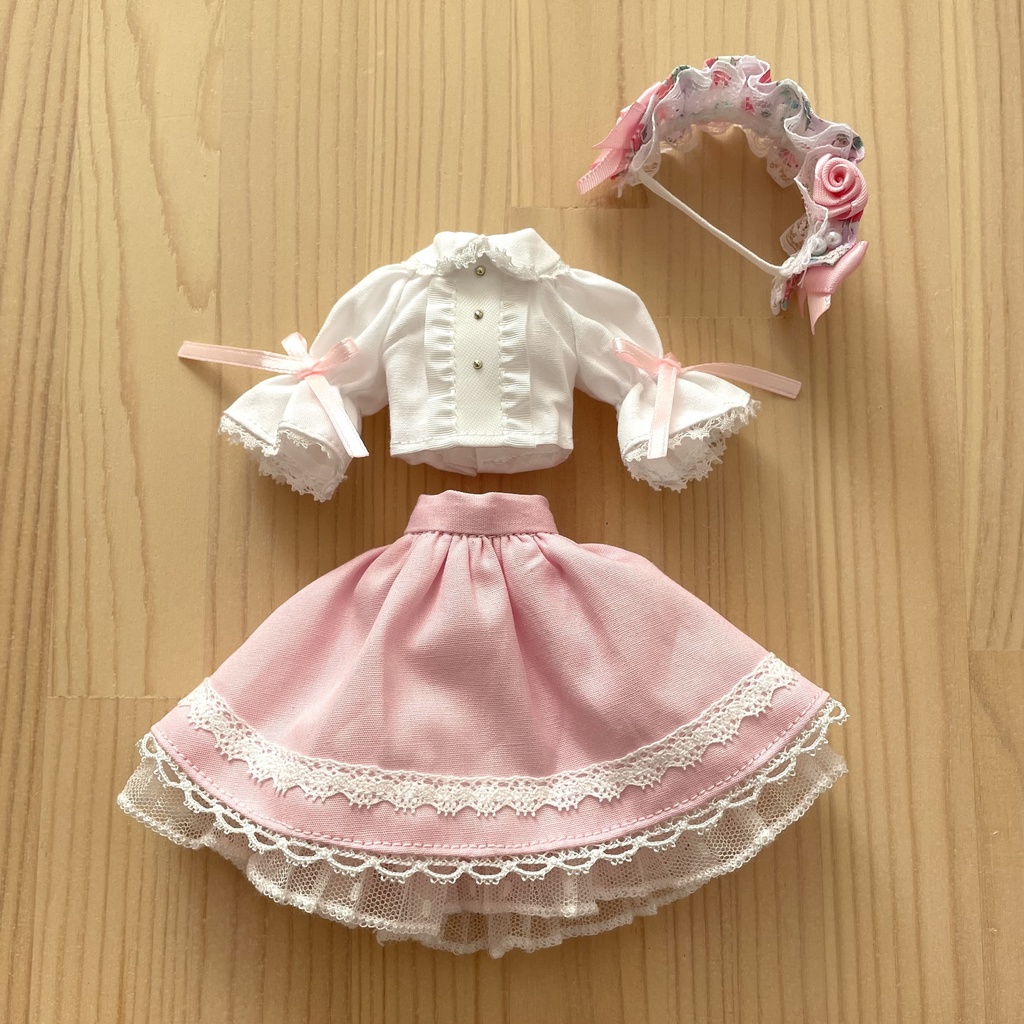 22cmドール服 甘可愛スタイルセット - Manon Doll - BOOTH