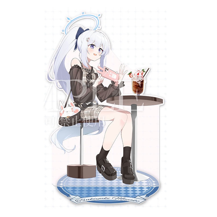 ブルーアーカイブ キサキ 月雪ミヤコ アクリルスタンド - YWG - BOOTH