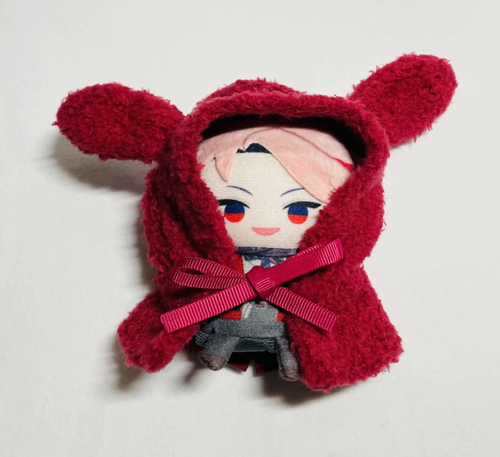 うさみみケープ(10cm・12cm・ちびぐるみ・にじぱぺっと・ちみけもます