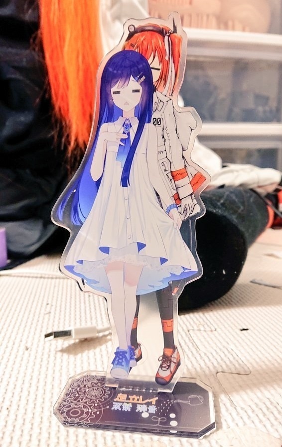 足立レイ&双葉湊音アクリルスタンド - メカニカルガール公式SHOP - BOOTH