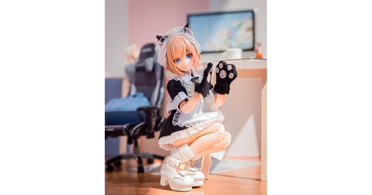 W4)「1/12・ドール服」メイド服・メガミデバイス - ECHO Studio - BOOTH