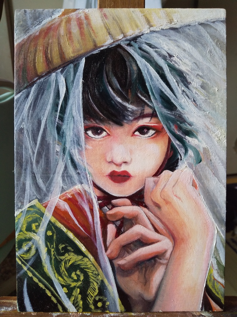 田渕眞兒油絵抽象画抽象画シリーズNo.21