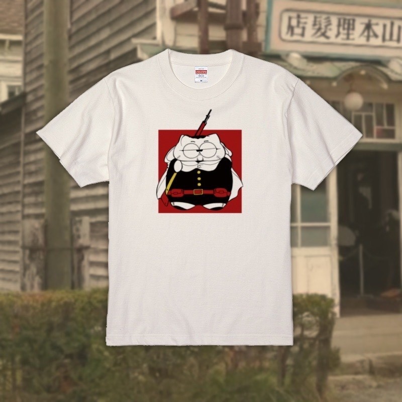 受注制作】ゴールデンカムイ 尾形百之助 Tシャツ バニラホワイト