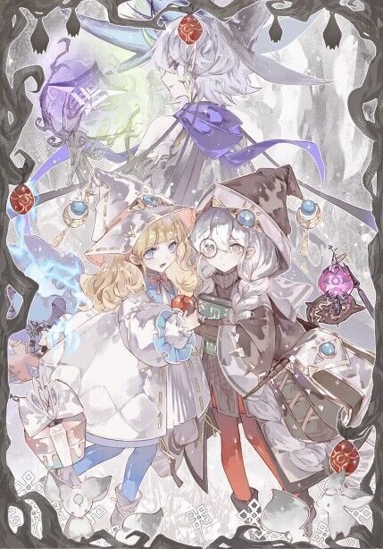 白き森の妖魔ディアベル 63mm×90mm 遊戯王 60枚入り CircleKOS