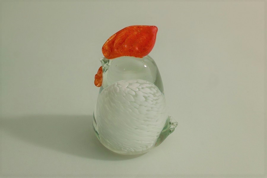 No.6184「ガラス製ペーパーウェイト：鳥モチーフ」SOLD | ボルトナット