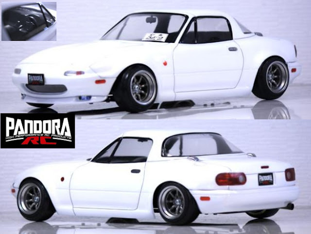 パンドラRC「MAZDA MX-5 NA ユーノス ロードスター ボディ」登場