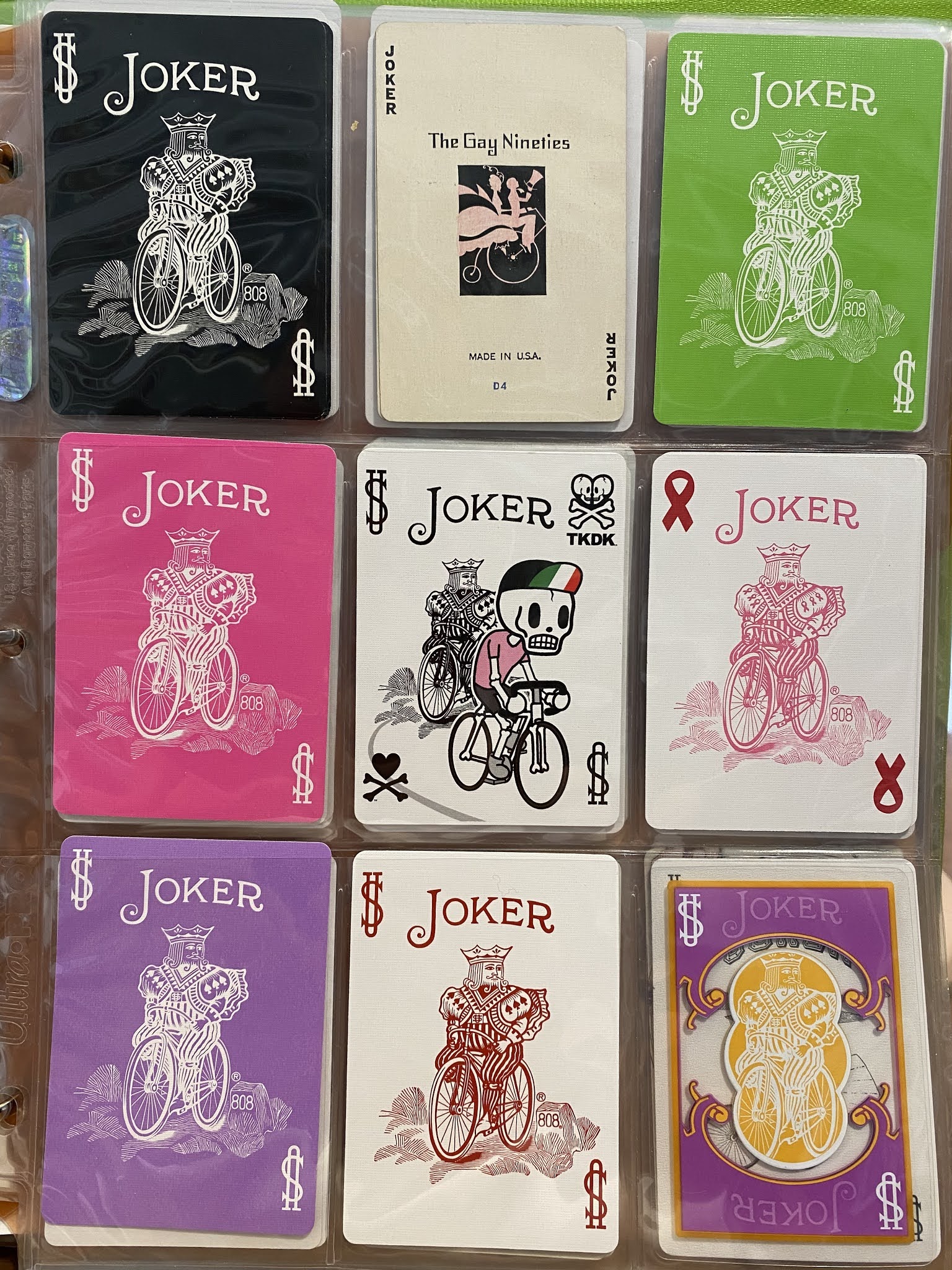 Amused by Jokers am I!: Bicycle Jokers