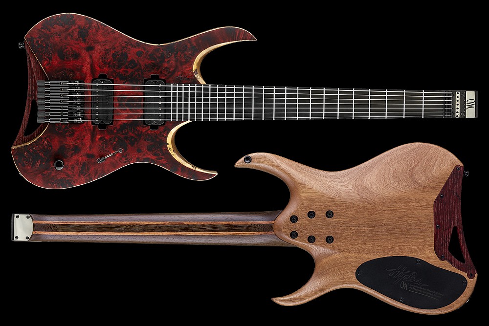 Gear Otaku: Mayones 初のヘッドレスギターHydra Elite 発表。6弦と7弦