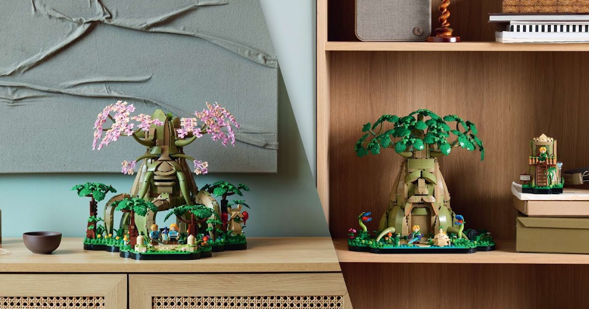 Revealed: LEGO® The Legend of Zelda: 77092 Great Deku Tree 2-in-1