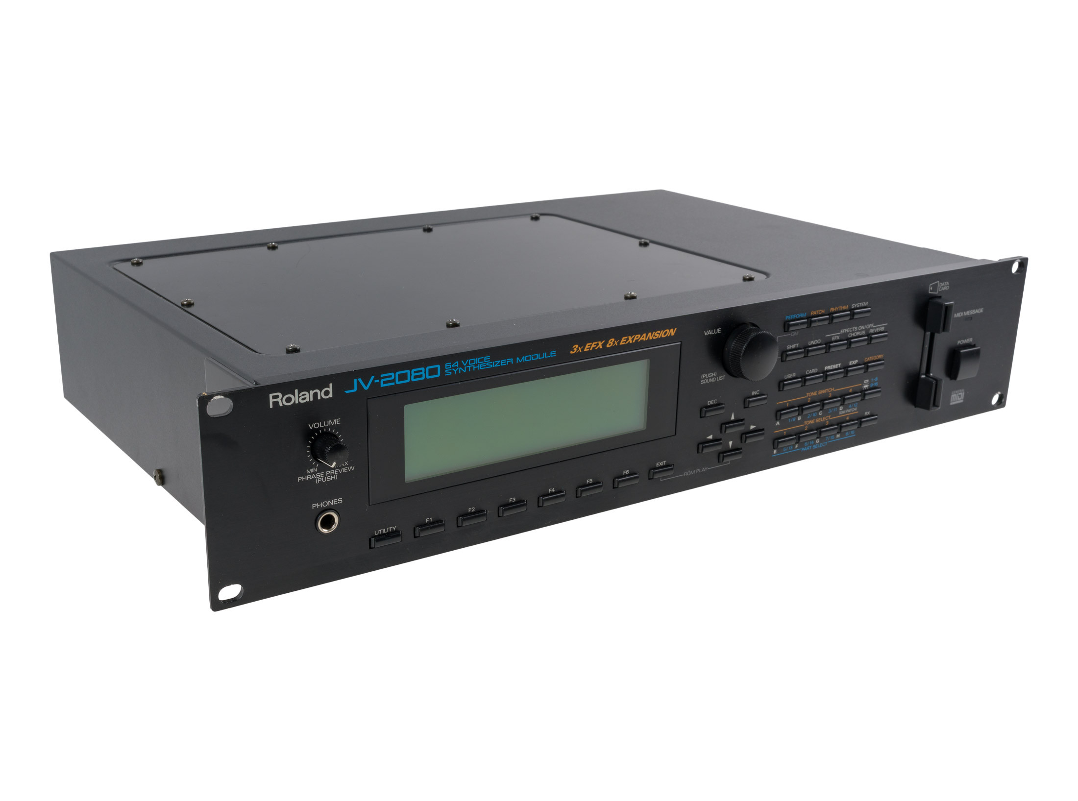 MATRIXSYNTH: Roland JV-2080 Synthesizer Sound Module SN BL71273