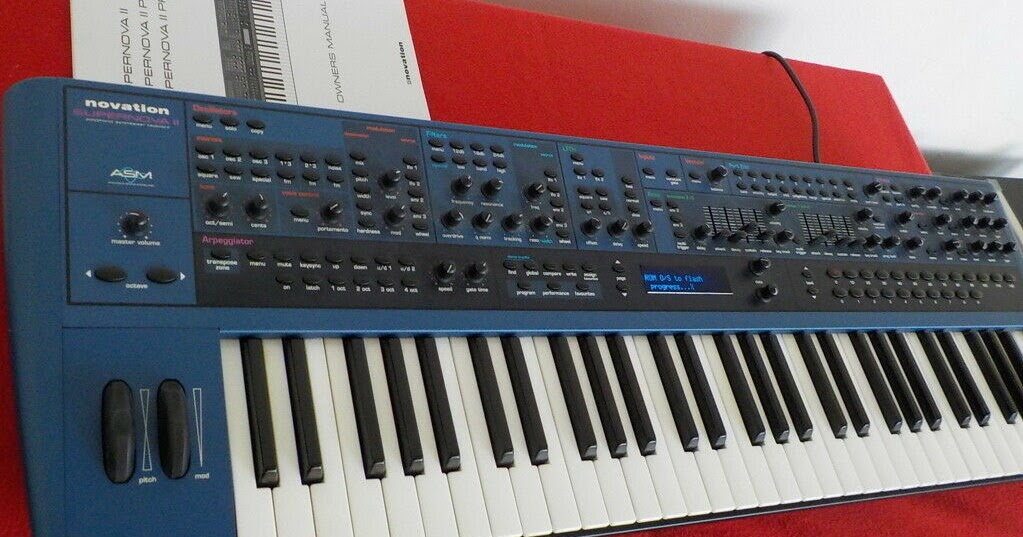 MATRIXSYNTH: NOVATION SUPERNOVA II SN 06499