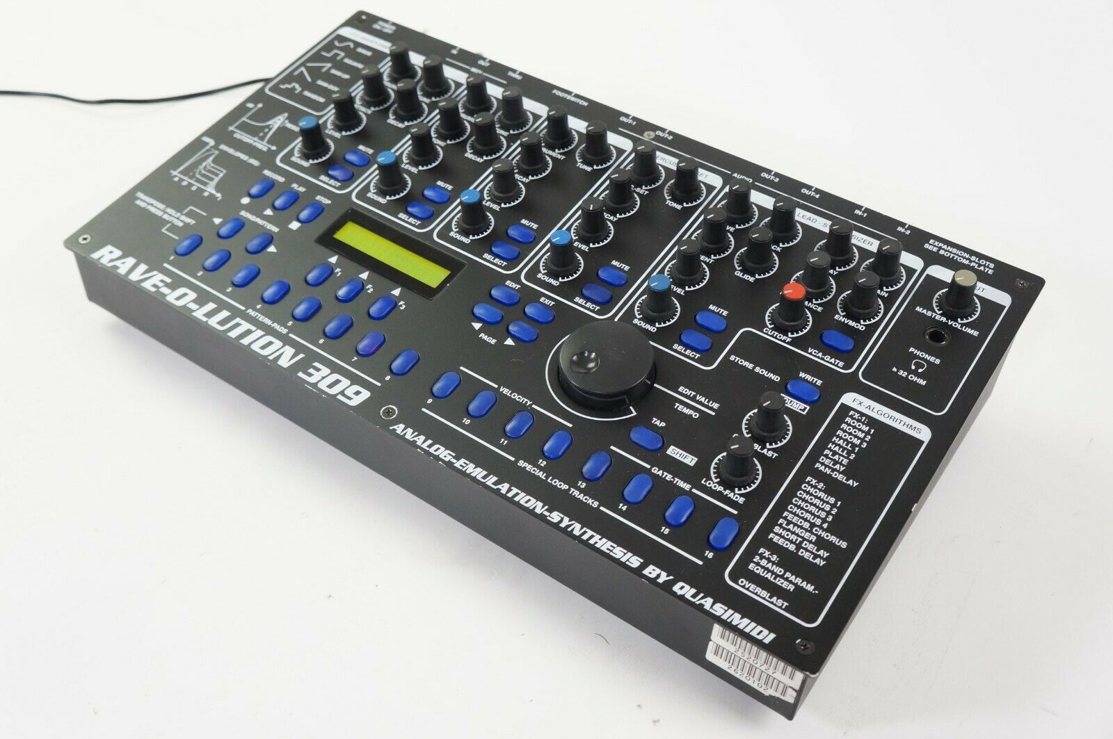MATRIXSYNTH: Black Panel Quasimidi Rave-O-Lution 309